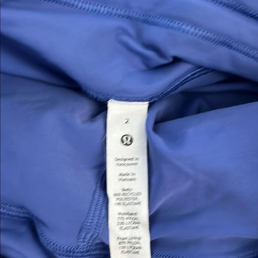 Lululemon Athletica Pace Rival Mid-Rise Skirt - Size 2 - In Wild Indigo - Picture 2 of 6